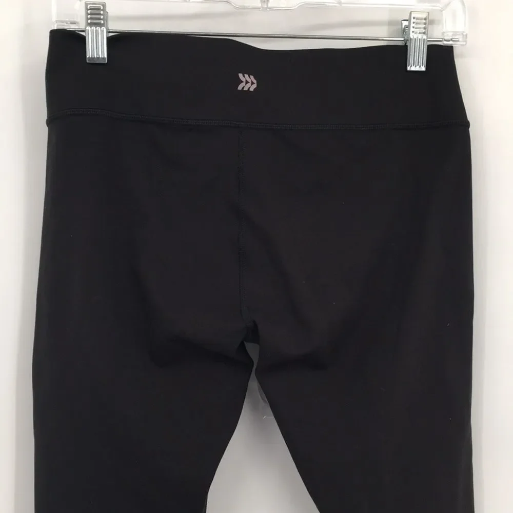 All In Motion Girls' Core Cropped Leggings Black Capri XXL 16/18